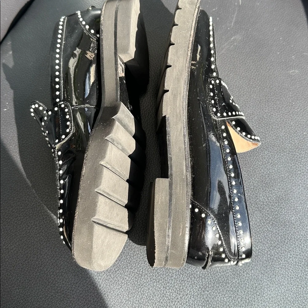 Stuart Weitzman Parker Lift Mini Pearl Loafer - Picture 2 of 6